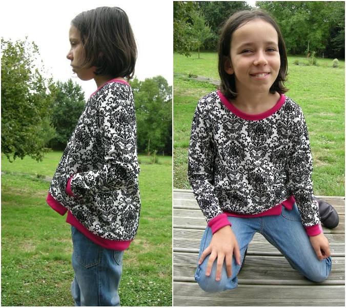 The Hatteras Hoodie pdf pattern from Hey June Handmade