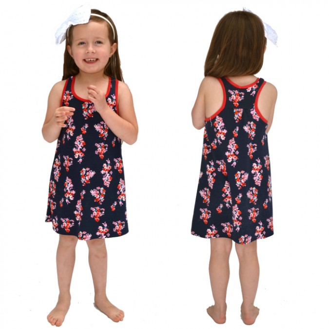 The Racerback Dress: A Free Pattern from Hey June Handmade