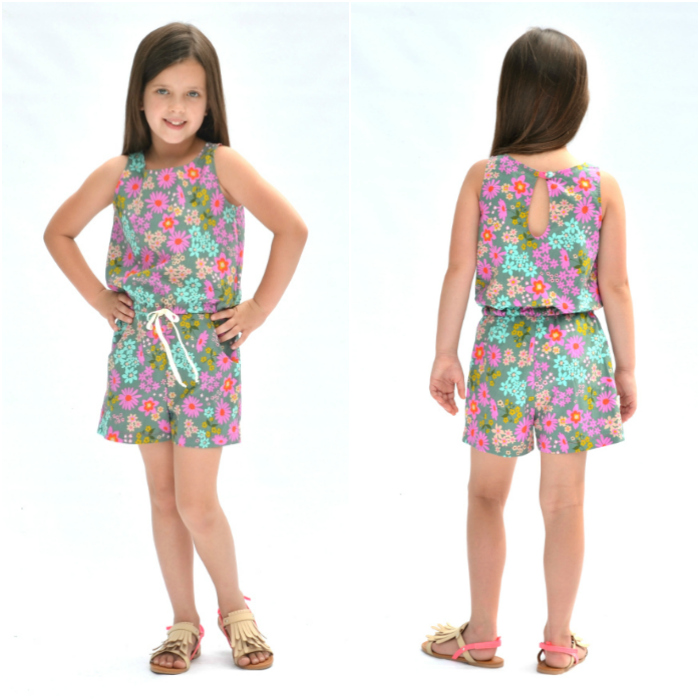 The Linville Romper and Dress - Hey June Handmade