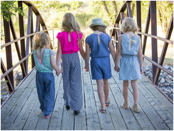 Linville Romper and Dress by Hey June Handmade