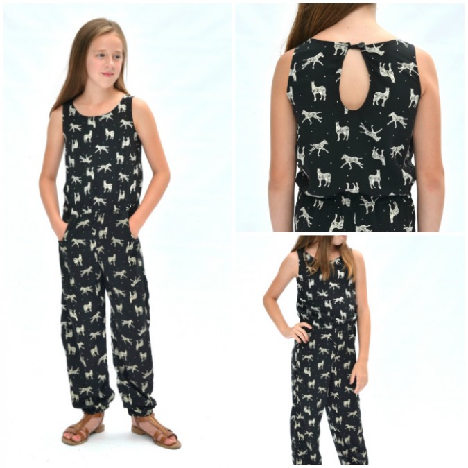 The Linville Romper and Dress from Hey June Handmade