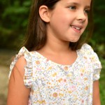 FREE Ruffle Sleeve for the Linville Romper and Dress from Hey June Handmade