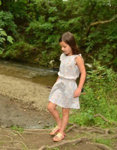 FREE Ruffle Sleeve for the Linville Romper and Dress from Hey June Handmade