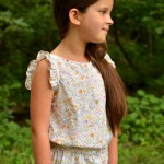 FREE Ruffle Sleeve for the Linville Romper and Dress from Hey June Handmade