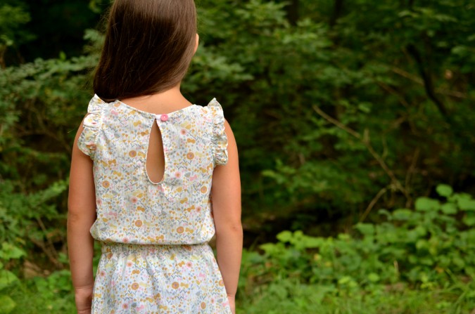 FREE Ruffle Sleeve for the Linville Romper and Dress from Hey June Handmade