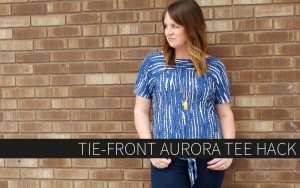 Tie-Front Aurora Tee Hack