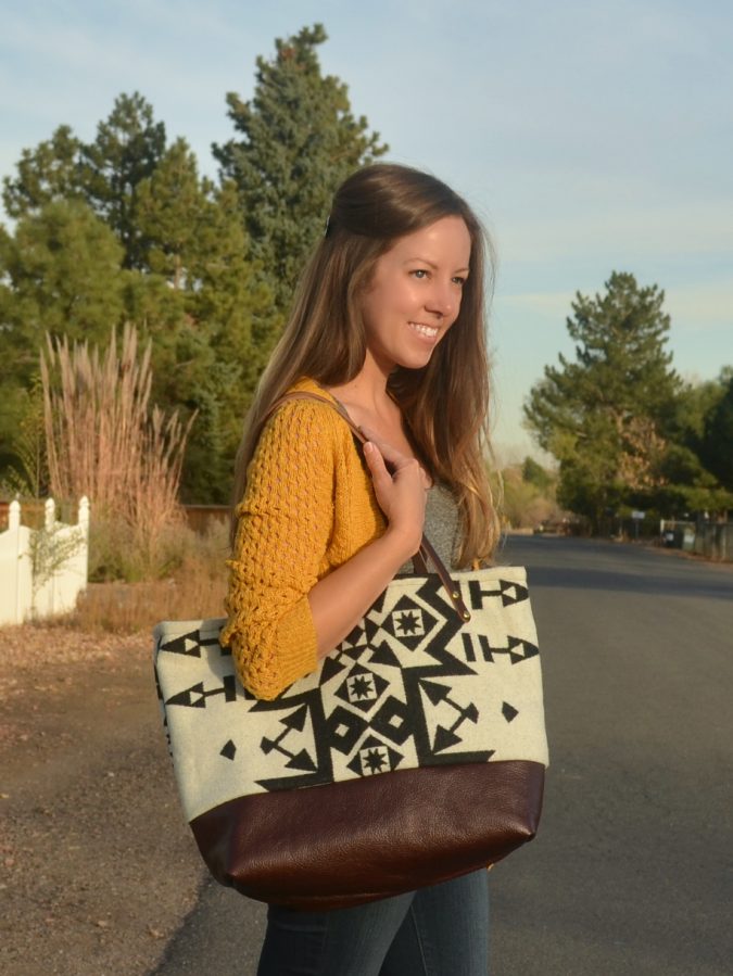 Pendleton Tote by Hey June Handmade