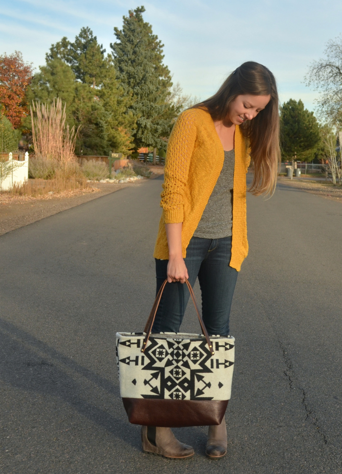 Pendleton Tote by Hey June Handmade