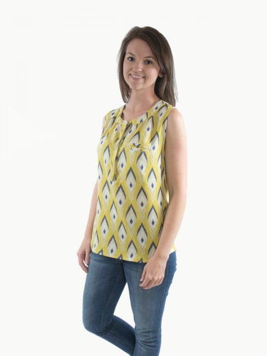 Biscayne Blouse Sewing Pattern