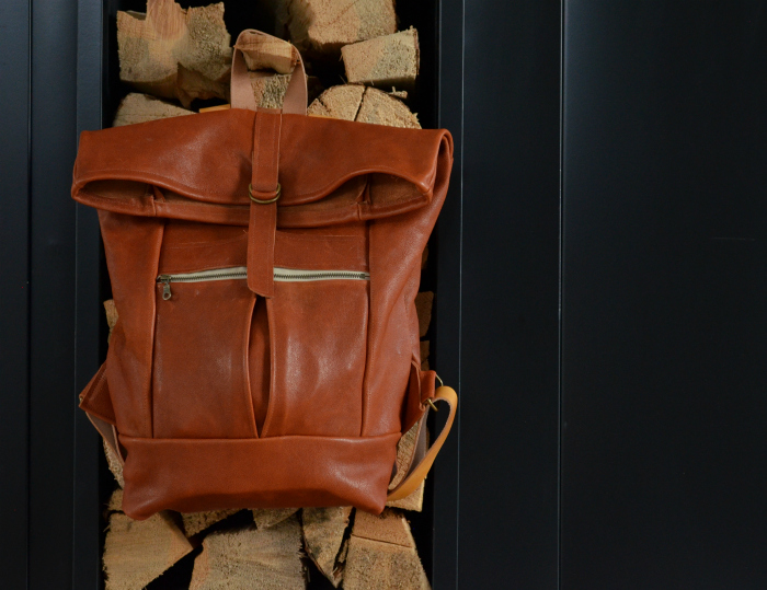 The Range Backpack from Noodlehead, sewn by Hey June Handmade
