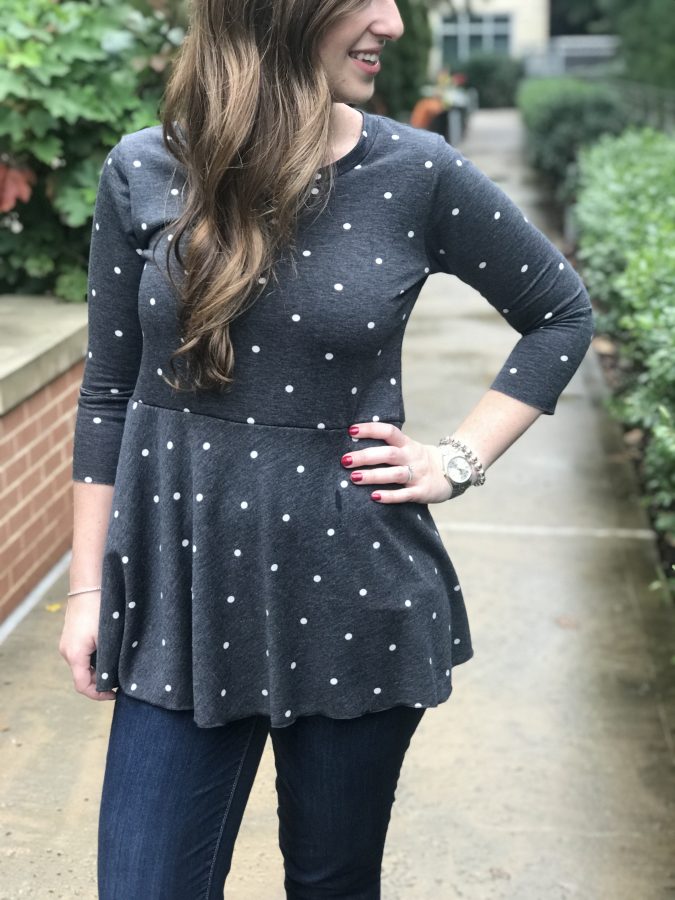 Union St Tee Peplum Hack by Hey June Handmade