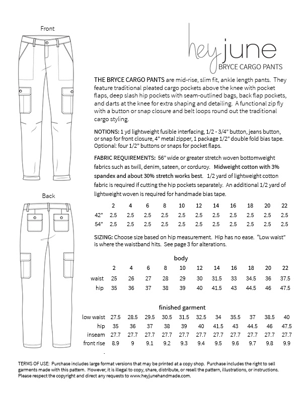 cargo pants sewing pattern free, 50 Stylish Sewing Patterns for Pants ...