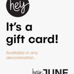 Hey June Handmade gift card