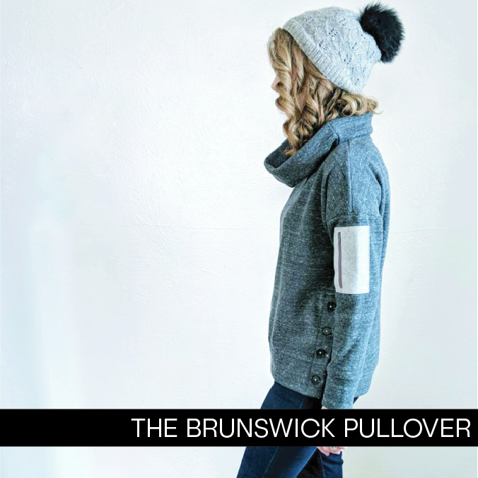 Brunswick Pullover by Hey June Handmade