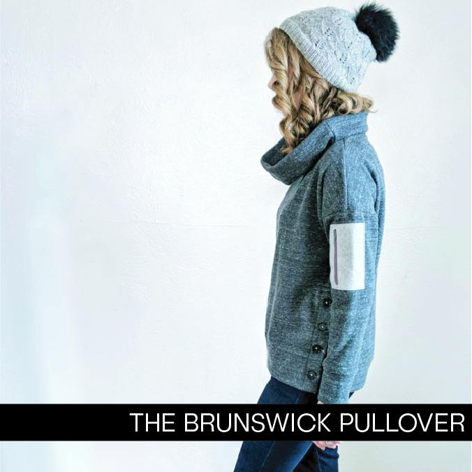 Brunswick Pullover by Hey June Handmade