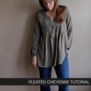 Pleated Cheyenne Tutorial from Hey June Handmade