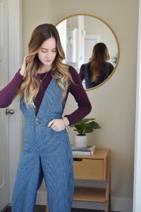 Pinstripe Kendrick Overalls