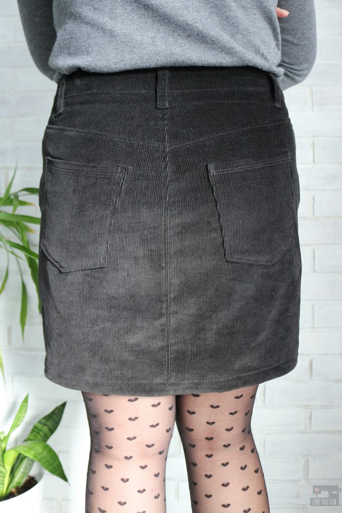 Download Sandbridge Skirt Back View by Love You Sew - Hey June Handmade