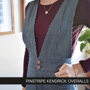 Pinstripe Kendrick Overalls