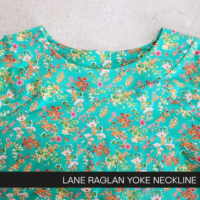 Lane Raglan Yoke Neckline Tutorial Hey June Handmade