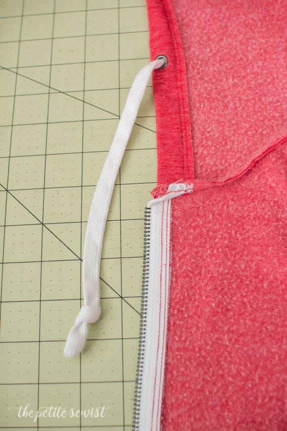 Hoodie Neck Binding Tutorial