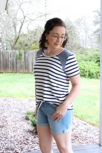 Accent Shoulder Tee