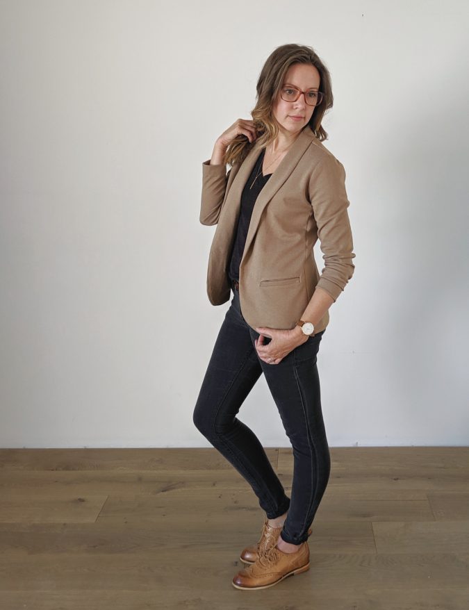 The Evans Blazer by Hey June Handmade