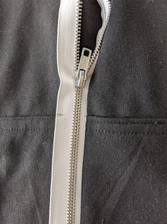 Zip Tips How to shorten and install a separating zipper Hey June