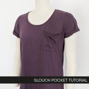 Hey June Slouch Pocket Tutorial