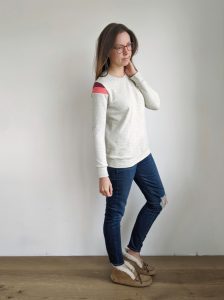 Colorblocked Sleeve Cap Tutorial