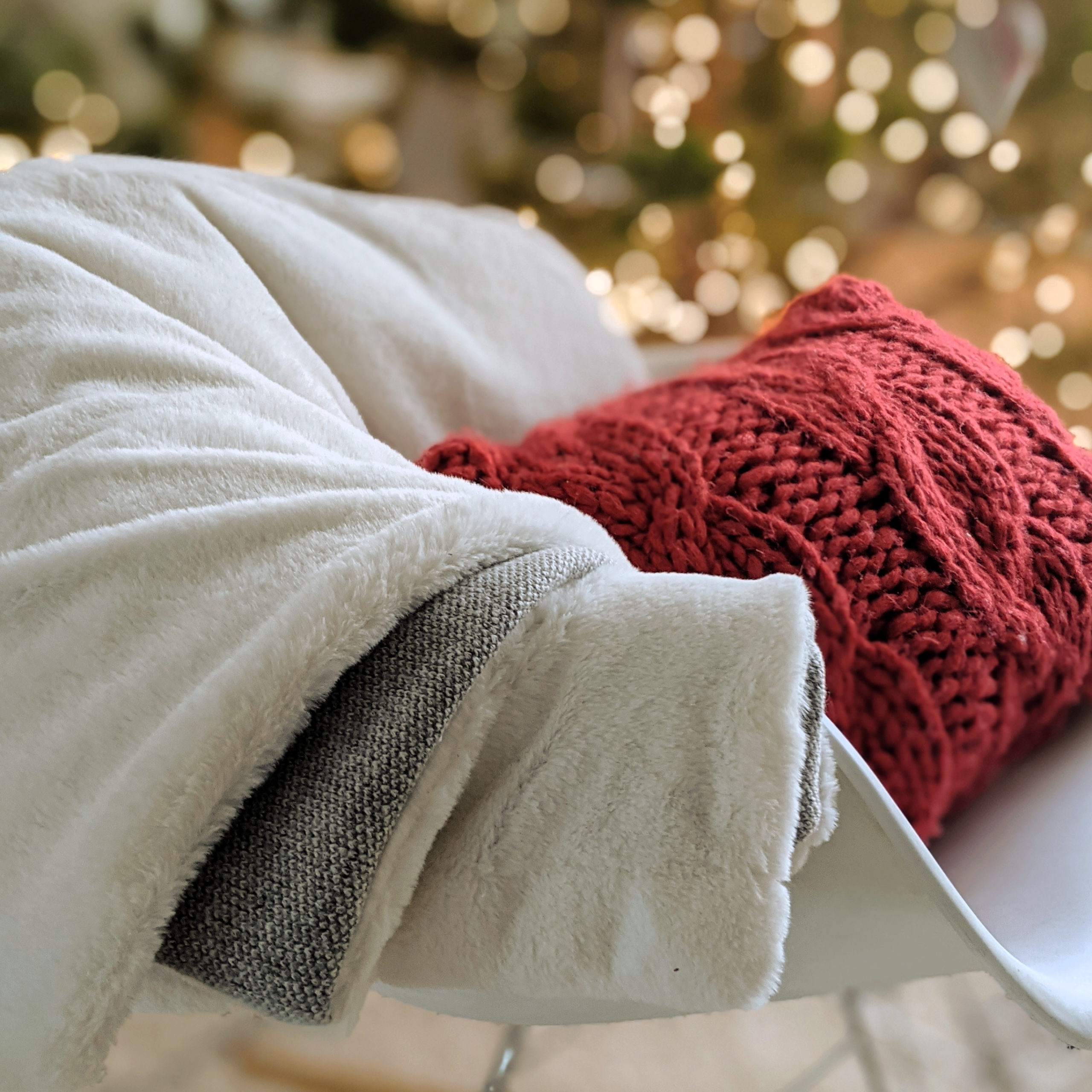 DIY Faux Fur Throw Hey June Handmade